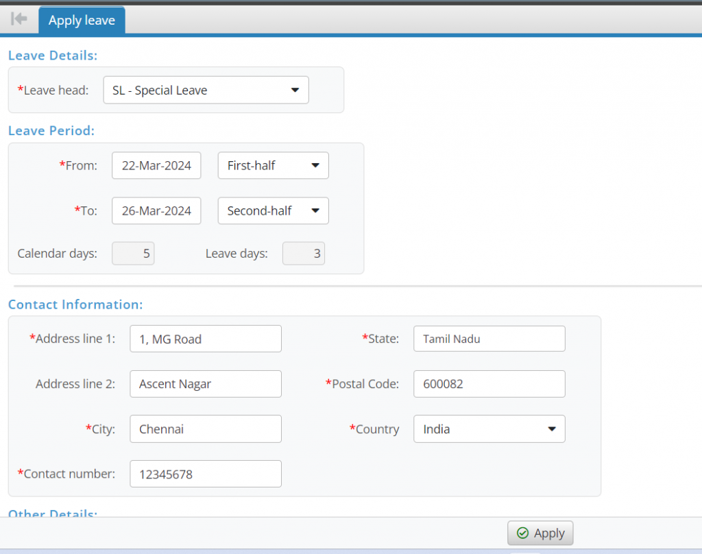 Leave Applications Count Leave Management | Simplify Leave Tracking with Ease